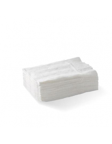 Biopak Serviettes 1 Ply Dispenser Paquet compact blanc 250 Packet