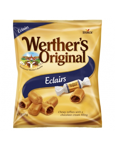 Werther E-clair au chocolat original 100g x 12
