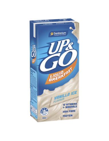 Up & Go Vanilleeis 350 ml x 12