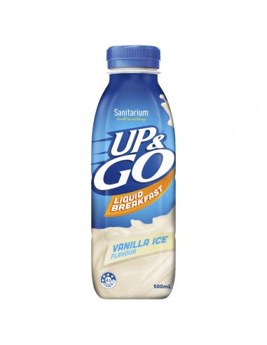 Up & Go Vanilla Bottle 500ml x 12 