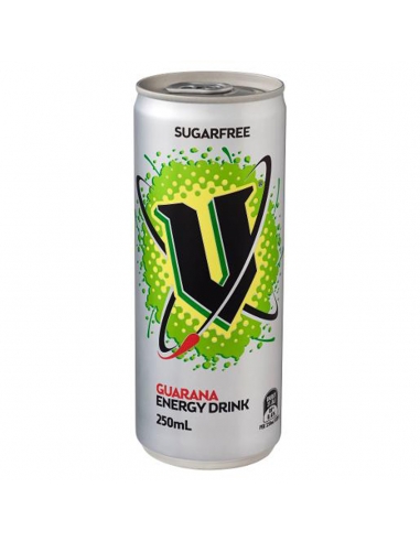 V-energy Drink suikervrij blikje 250 ml x 24