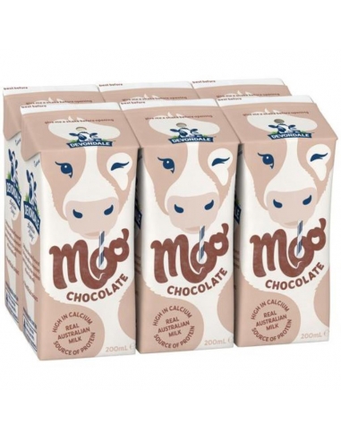 Devondale Latte al cioccolato Moo 6x200ml