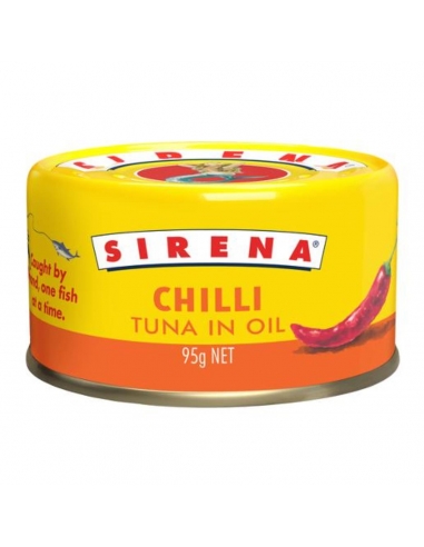 Sirena Tuna Chilli &amp Oil 95g x 24