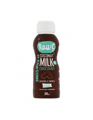 Raw C Melkchocolade 300 ml x 12