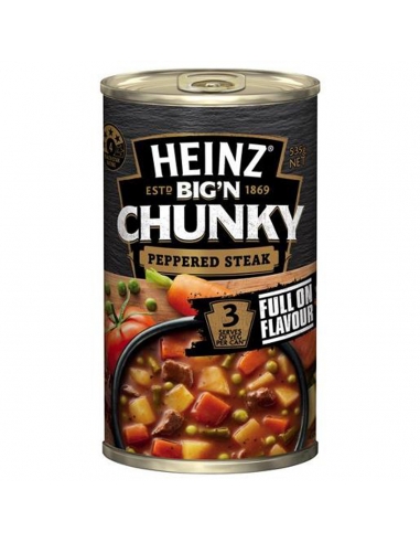 Heinz Chunky Pfeffer Steak & Zwiebel Suppe 535g