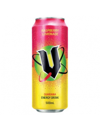 V-energy ラズベリーレモン Energy ドリンク 500ml x 12