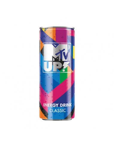 Mtvup Energy ドリンク缶 250ml x 24