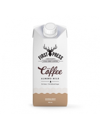 First Press Iced Coffee Mandelmilch 350ml x 12