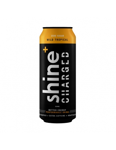 Shine Charged Wild Tropical 500ml x 12