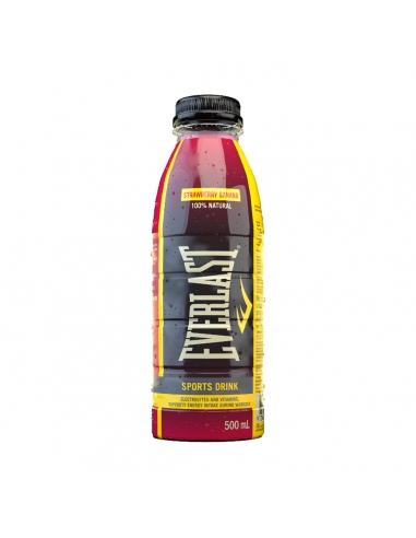 Everlast 草莓香蕉运动饮料 500ml x 12