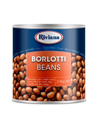 Riviana Borlotti Beans 2.5 公斤罐装