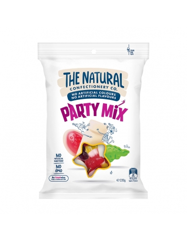 Natural Confectionery Co Feestmix 220 g x 16