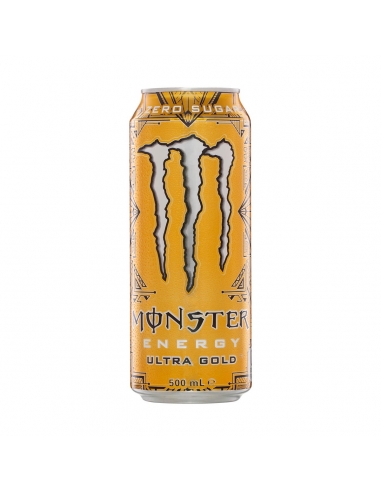 Monster Energy ウルトラゴールド 糖質ゼロ 500ml×24本