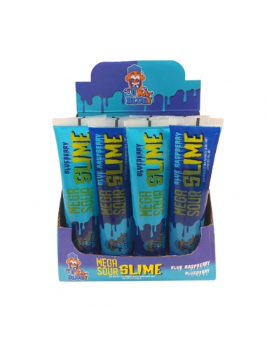 Ka-bluey Mega Sour Slime 120 ml x 12