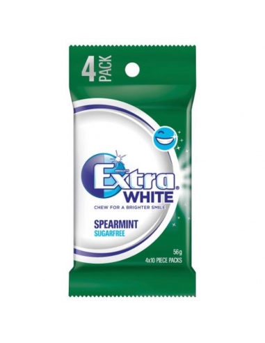 Wrigleys Weiße Spearmint-Pellets, 4er-Pack, 56 g x 20