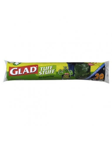 Glad Tuff Stuff Extra Garbage Bag Roll 20's x 12