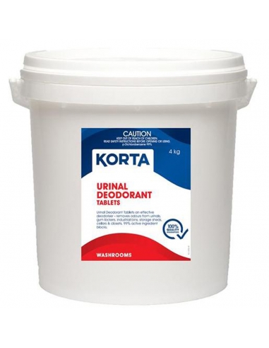 Korta Urinoir Deodorantblokken 4kg