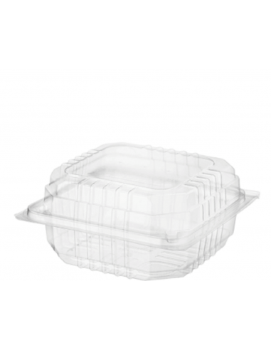 Cast Away Burger transparent 130 par 125 par 65 mm (Ebyternal) 120 par 120 par 65 mm (intérieur) x 250