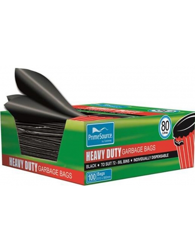 Cast Away Garbage Bags Distributeur Easy-pick Black 72-8l 100 Pack