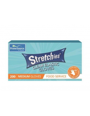 Primesource Stretchies Medium Gloves 200 Pack x 1