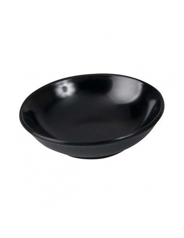 Trenton Melamin Schwarz Sauce Dish 70mm x 24