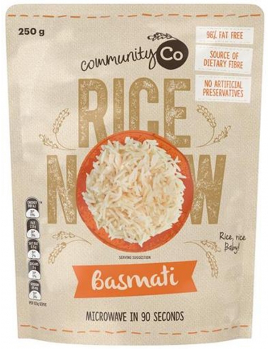 Community Co Basmati Ryż do mikrofal 250 gm