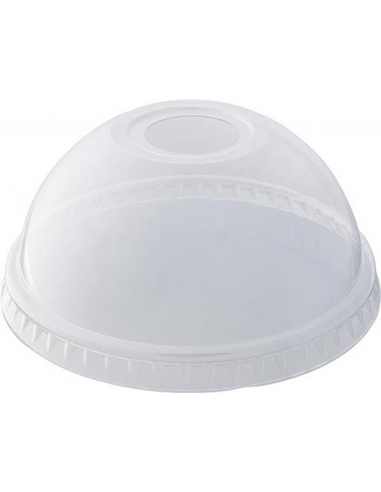 Cast Away Hi Kleer Plastic Dome Cups Pour combinaison 12 oz & 15 oz 90mm diamètre couvercle x 100