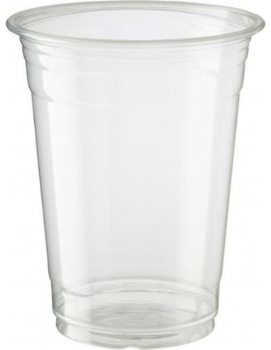 Cast Away Hi Kleer 塑料杯 500ml 500 ml / 16 oz 与直径 98mm 的盖子一起使用 x 50