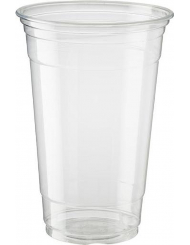 Cast Away HI Kleer Plastic Cups 610ml 610 ml / 20 oz Gebruik met 98 mm diameter deksels x 25