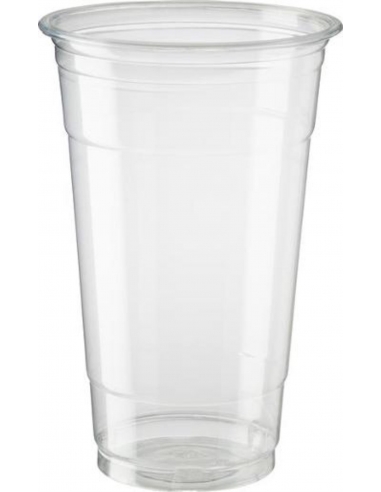Cast Away Hi Kleer Plastic Cups 690ml 690 ml / 24 oz Utilisation avec couvercles de diamètre 98mm x 25