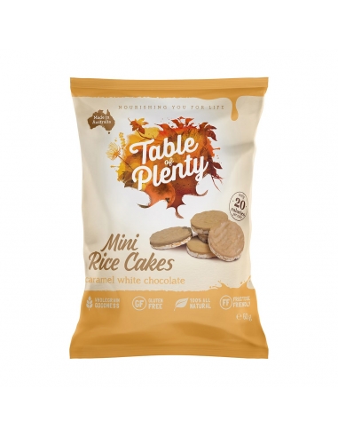 Table Of Plenty Reis Cakes Weißer Choc Caramel 60g x 5