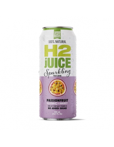 H2 Juice Sparkling Passionfruit 500 ml x 12