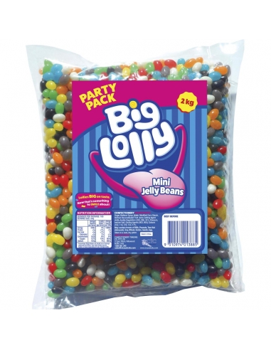 Big Lolly sortierte Mini-Geleebohnen, 2 kg 