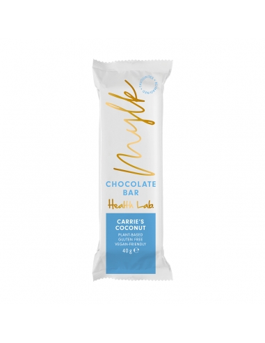 Health Lab Mylk Chocolate Bars Carrie's Coconut 40g x 12