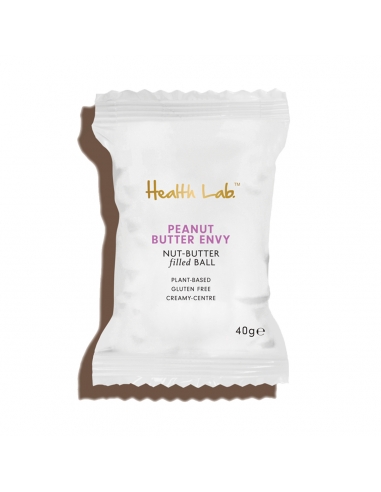 Health Lab Beurre de beurre de cacahuète Envy Boules remplies 40g x 12