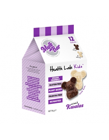 Health Lab Enfants Mylk Bar Mixte Kwala 96g x 4