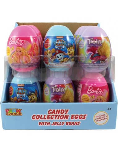 Candy Collection Eier mit Jelly Beans, sortiert, 10 g x 18