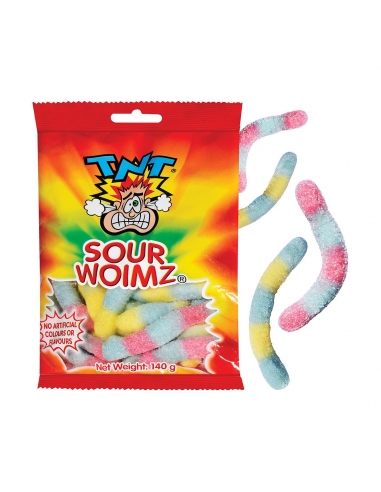 Tnt Sour Woimz 140g