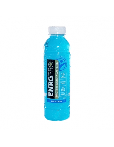 Enrgpro Eiwitwater met cafeïne Arctic Rush 500 ml x 12