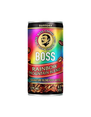 Boss Coffee Rainbow Mountain Blend 179ml x 12