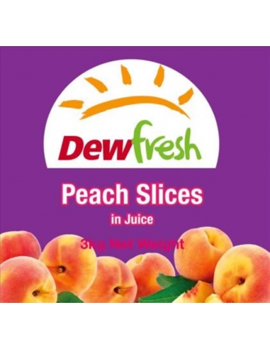 Dewfresh Px 1es Sliced In Juice 3 Kg x 1