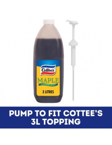 Cottees Pump Topping To Suit 3lt Bouteille Ea Chacun