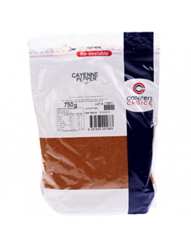 Caterers Choice Pepper Cayenne 750 gr Pakket