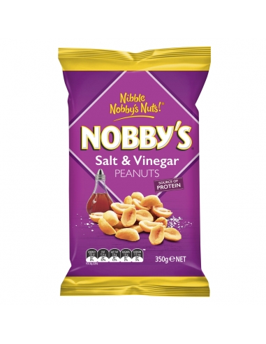 Nobbys Zout en azijn Pinda's 350 g