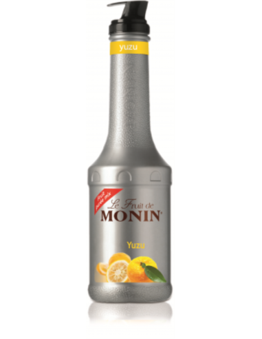 Monin Siroop Yuzu fruitpuree 1 liter fles