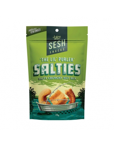 Sesh Snacks Salties 咸味松脆坚果混合物 115g x 12