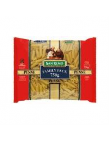 San Remo Pasta Penne Rigati Nr. 18 750 Gr Pak