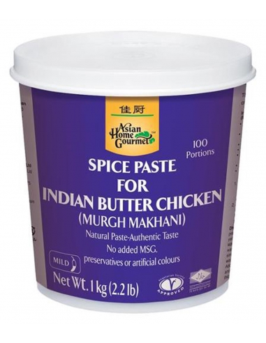 Asia@home Pasta de pollo de mantequilla indio 1kg