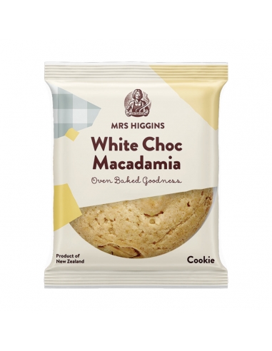 Mrs Higgins Cioccolato Bianco Macadamia 85g x 9