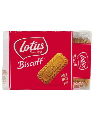 Lotus Biscoff Classic 124g 2 confezione x 12